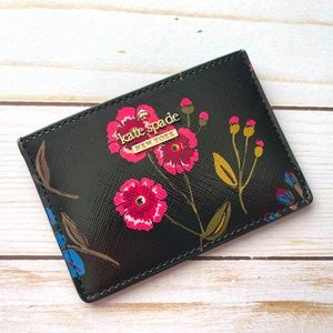 Kate Spade Card Holder Leather Cameron Street EUC